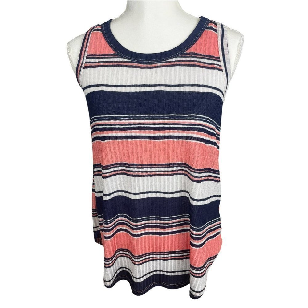 𝅺MTS shimmery Multi color tank size small